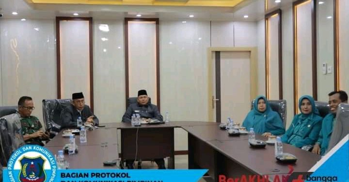 Wabup Tanjab Barat Ikuti Prosesi Pelantikan Pj Bupati Sarolangun Secara Virtual