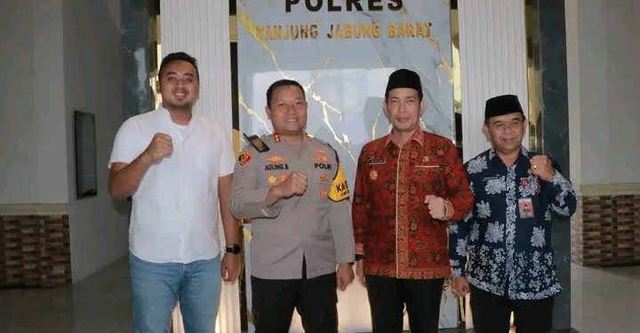 Jelang Pilkada 2024, Pjs Bupati Tanjab Barat Perkuat Sinergi dengan Forkopimda