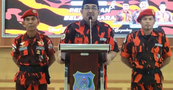 Bupati Tanjab Barat Apresiasi Pelantikan dan Pelatihan Bela Negara Pemuda Pancasila