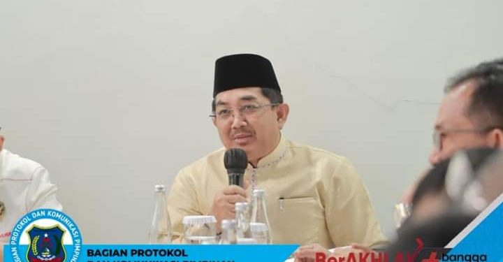 Bupati Tanjab Barat Hadiri Rakor Tindaklanjut Permasalahan Konflik Masyarakat 9 Desa dengan PT DAS