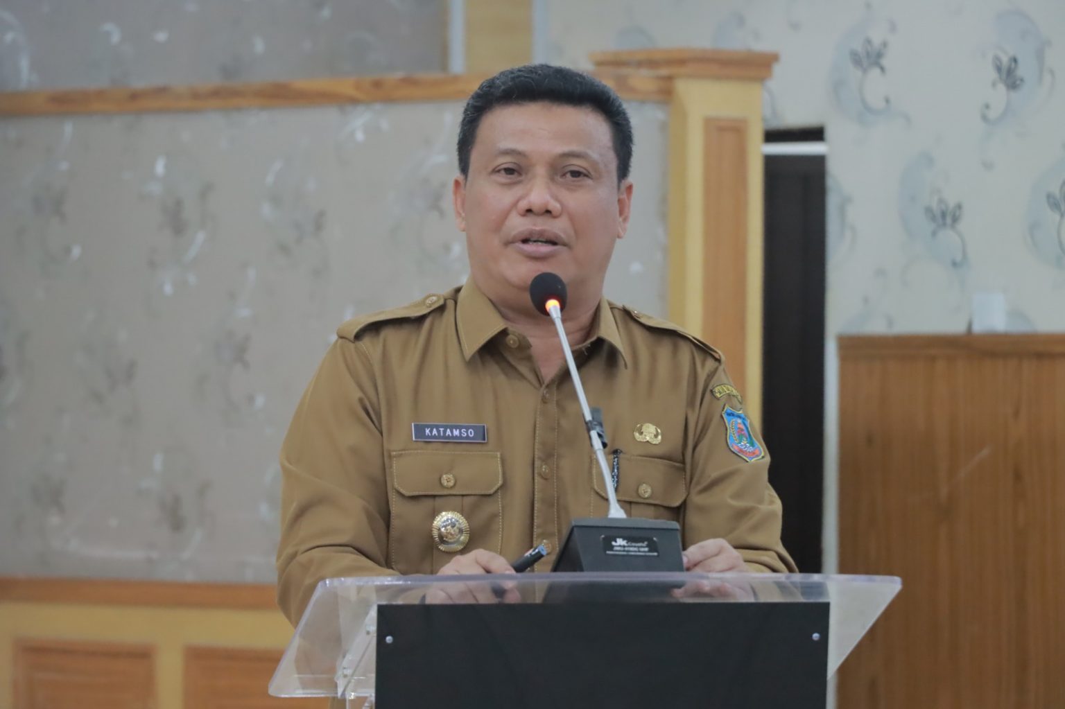 Wabup Katamso Hadir Sebagai Narasumber Orientasi TP-PKK Tanjabbar 2025-2030